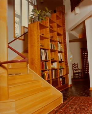 Stairs and Built-Ins